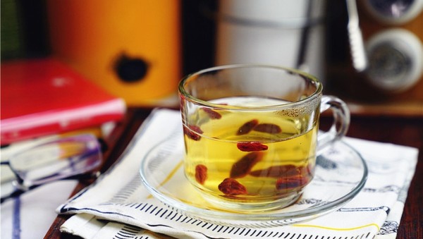 绿豆枸杞汤成品图