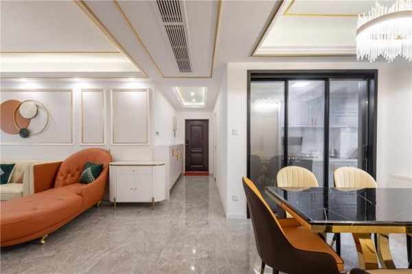 喜瑞都美式轻奢风格装修效果图