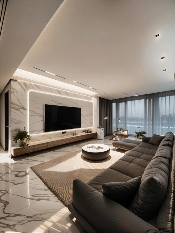 2024年意式极简轻奢风装修每一处都是高级感满满我真的爱 