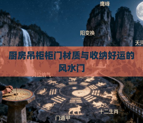 2厨房吊柜柜门材质与收纳好运的风水门