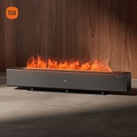 小米(MI)石墨烯踢脚线电暖器 仿真火焰版 米家智能取暖器办公室家用节能浴室防水暖风机电暖气小型太阳热风机