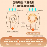 格力(GREE)取暖器家用遥控暖风机浴室立式电暖风节能速热电暖器卧室办公室电暖气片烤火炉电热风机NTFH-S6120B