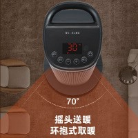 格力(GREE)取暖器家用遥控暖风机浴室立式电暖风节能速热电暖器卧室办公室电暖气片烤火炉电热风机NTFH-S6120B