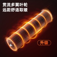 格力(GREE)取暖器家用遥控暖风机浴室立式电暖风节能速热电暖器卧室办公室电暖气片烤火炉电热风机NTFH-S6120B