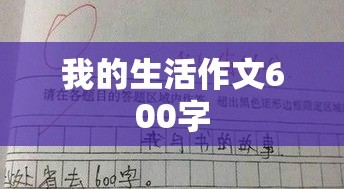 我的生活作文600字