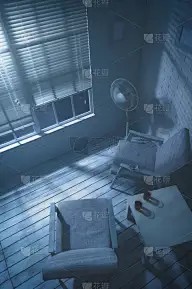 室内,薄纱网,垂直画幅,办公室,夜晚,无人,椅子,玻璃,办公椅,烟