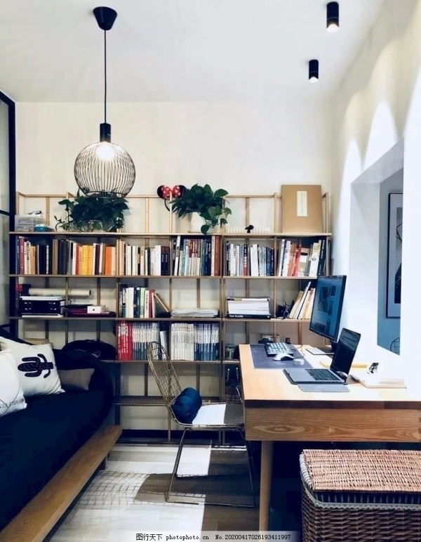 小清新环保书房