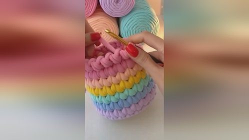 简单好看的花样钩织教程，精致实用快来学！