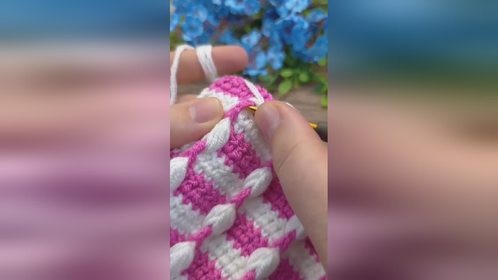 简单好看的花样钩织教程，精致实用快来学！