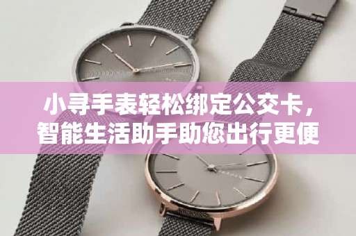 小寻手表轻松绑定公交卡，智能生活助手助您出行更便捷 小寻手表如何绑定公交卡