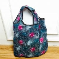 折叠购物袋时尚环保袋买菜包大容量手提袋子 小号