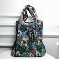 折叠购物袋时尚环保袋买菜包大容量手提袋子 小号