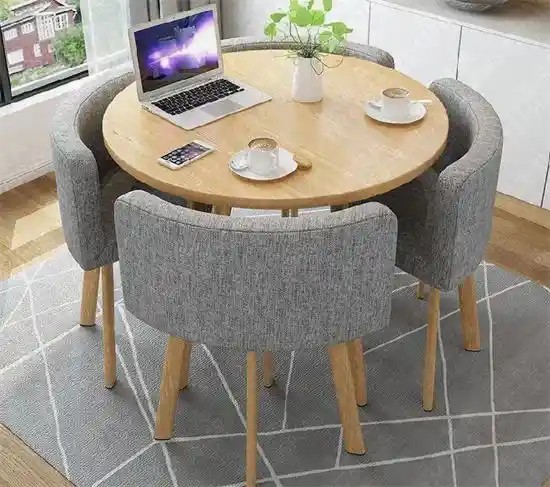 公寓咖啡厅休闲桌椅 公寓休闲区桌椅洽谈桌椅