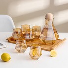 纯手工艺贴花玻璃餐盘个性装饰品客厅装饰开业软装家居奢华时尚创意家居装饰品炫彩005