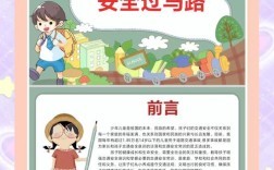 儿童过马路安全小常识PPT有哪些关键要点？