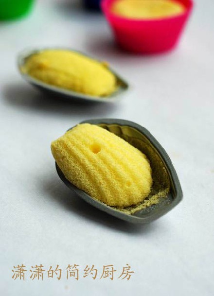 DIY的自主农庄生活——不用牛奶的清水小蛋糕