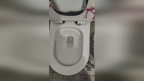 马桶拐弯处尿碱太厚：实测苦安酸浸泡一个小时无刷洗马桶尿垢尿碱