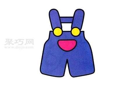 儿童背带裤画法 一起来学儿童背带裤简笔画