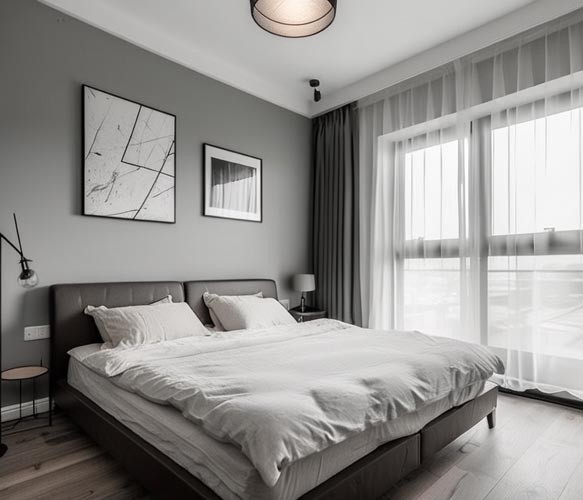 客厅连书房装修效果图:客厅书房装修设计灵感展示