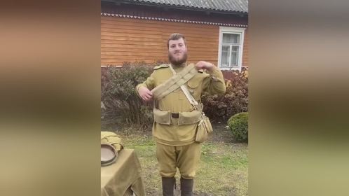 1915-1917年沙皇俄国士兵单兵装备演示