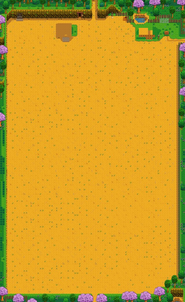 标准农场网格布局