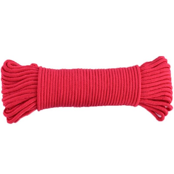 束缚耐磨彩色编织绳闪电客装饰捆绑尼龙绳晾衣绳拉绳子