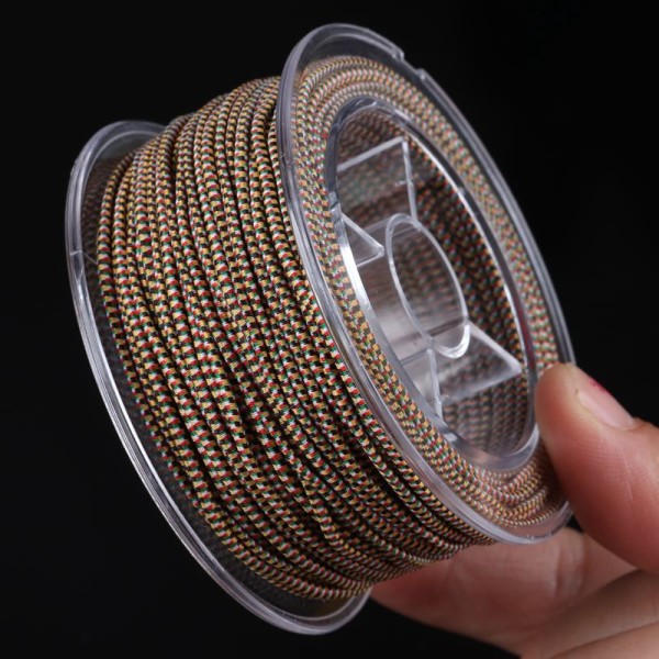 彩色包芯弹力线绳 佛珠线弹力绳 松紧文玩手串绳绳子