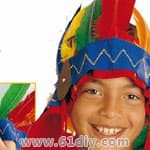 怎样制作阿帕奇族头饰