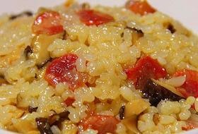 电饭锅版香菇腊肠饭