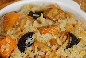 南瓜鸡肉饭