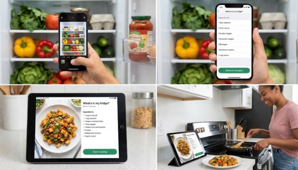 减少食物浪费的冰箱食材食谱生成器