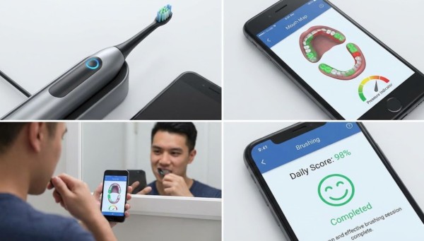 指导刷牙技巧的人工智能牙刷
