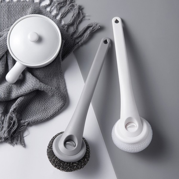 创意新款厨房工具碟刷锅刷可拆除去污清洁锅刷厨房可挂厨具