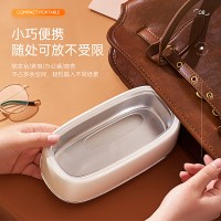 美国卓朗超声波眼镜清洗机家用迷你首饰牙套隐形眼镜自动清洁神器
