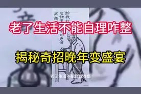 老了生活不能自理咋整？揭秘三老奇招，让晚年生活秒变精彩盛宴视频封面