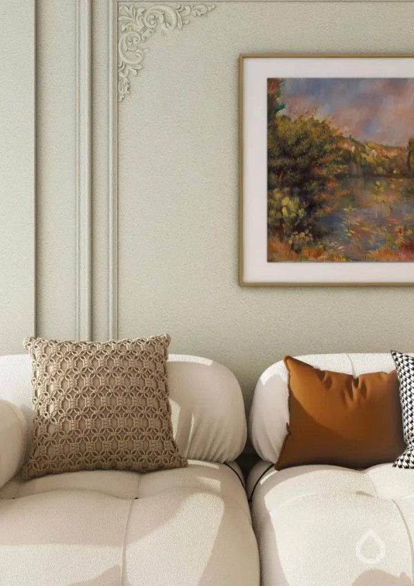 艺术漆背景墙效果图,焦糖暖色治愈你的审美焦虑_氛围_系列_威得彩