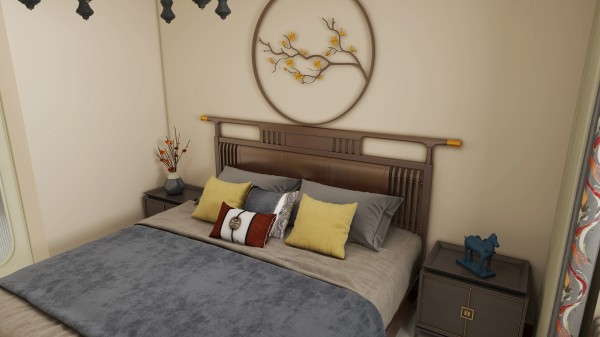 室内装饰墙板-主卧