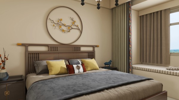 室内装饰墙板-主卧