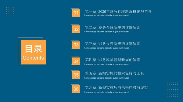 2026年财务管理新规培训课件_第1页