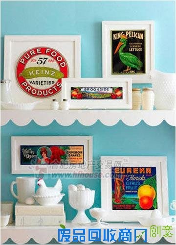 装修旧物改造 DIY墙面装饰品