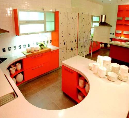 如何巧妙利用厨房转角区