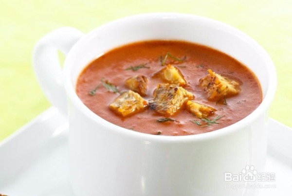 素食番茄汤食谱