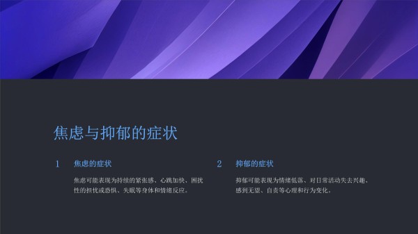 焦虑和抑郁的识别自我调适和咨询课件_第3页