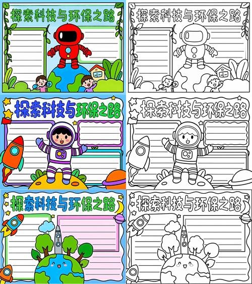 科技环保手抄报