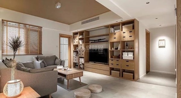 126㎡日式风家居设计，自然轻松的生活空间营造