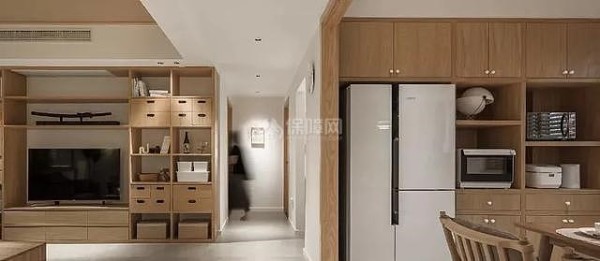 126㎡日式风家居设计，自然轻松的生活空间营造