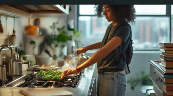 高中生如何平衡学业与学炒菜？烹饪技能与学业发展如何兼顾？