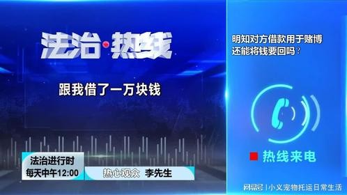 借钱时明确告之用于赌博，借贷合同有效吗？周旭亮律师权威解读