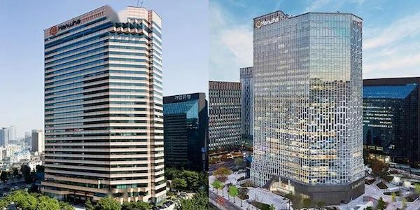 改造前（左图），改造后（右图）