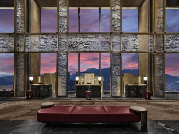 青岛美高梅华府酒店空中大堂